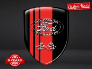 Ford Decalcomanie Lunotto Auto Corse Pregiate Resistenti
